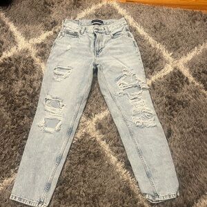 Aeropostale Women's High-Rise Baggy Jean